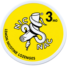 Nic Nac Lemon 3MG Nicotine Lozenges