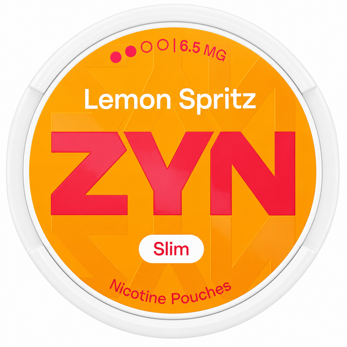 ZYN Lemon Spritz Slim 6.5MG Nicotine Pouches