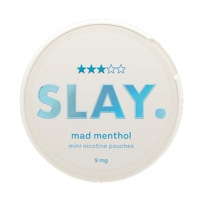 SLAY Mad Menthol 9MG Mini Nicotine Pouches