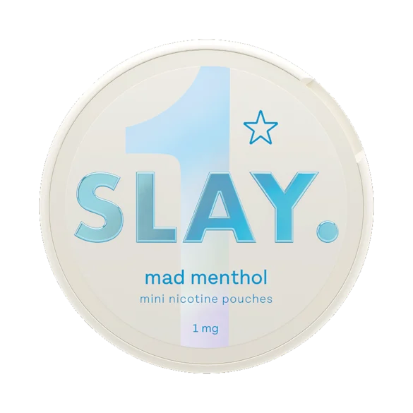 SLAY Mad Menthol 1MG Mini Nicotine Pouches