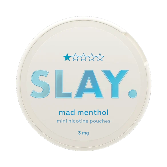 SLAY Mad Menthol 3MG Mini Nicotine Pouches