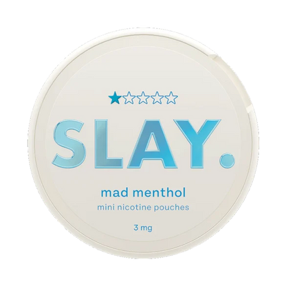 SLAY Mad Menthol 3MG Mini Nicotine Pouches