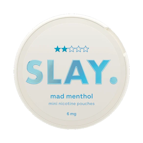 SLAY Mad Menthol 6MG Mini Nicotine Pouches