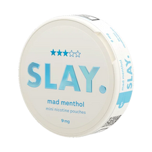 SLAY Mad Menthol 9MG Mini Nicotine Pouches Side View