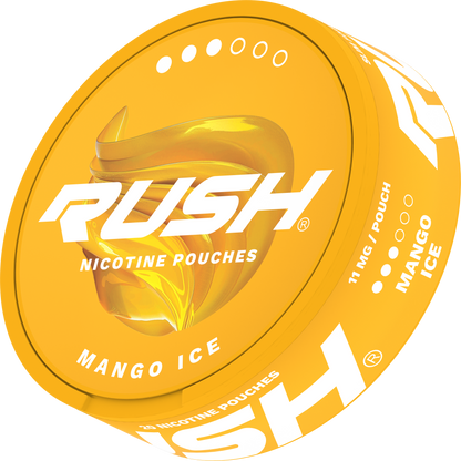 RUSH PRO Mango Ice 11MG Nicotine Pouches