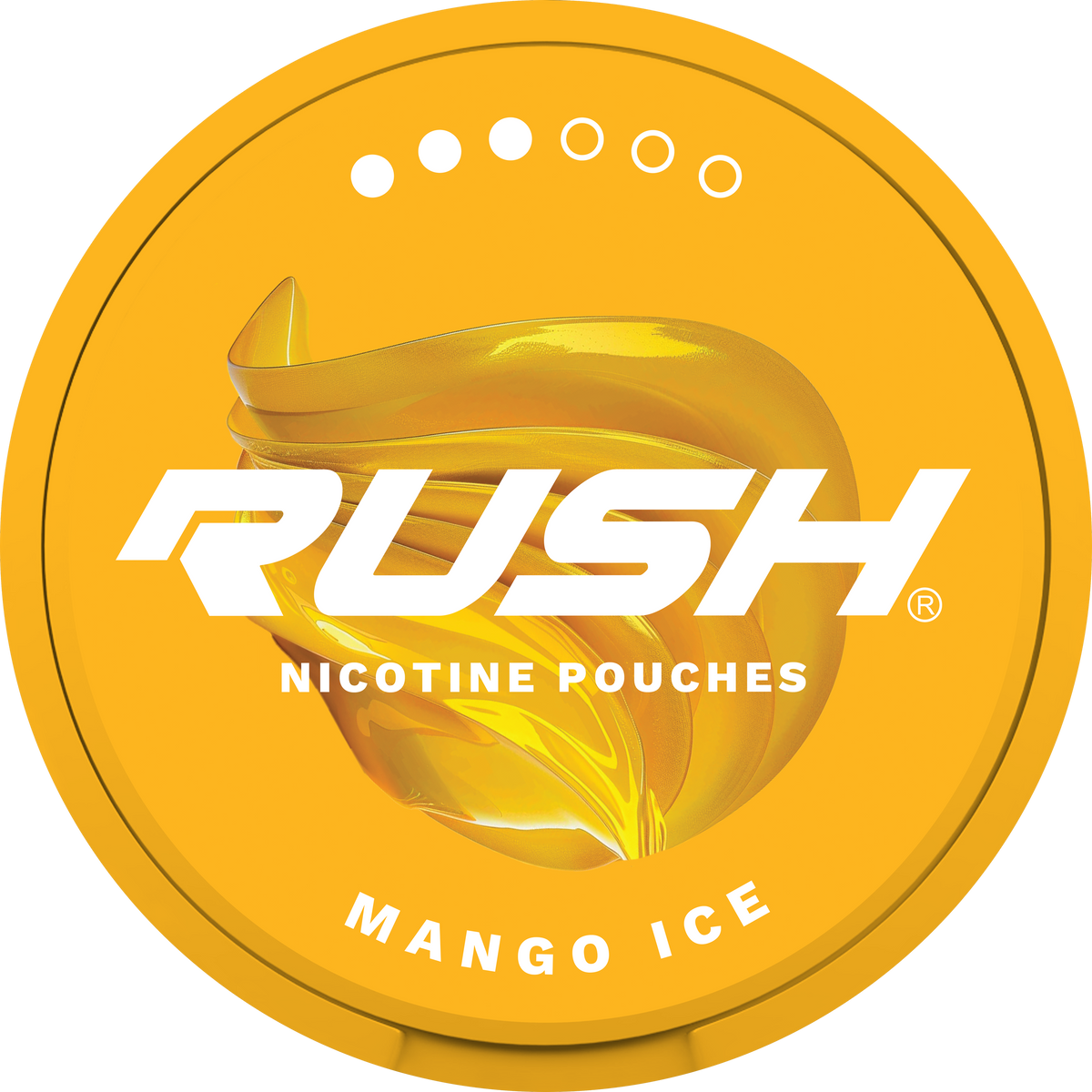 RUSH PRO Mango Ice 11MG Nicotine Pouches