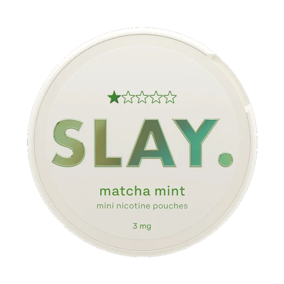 SLAY Matcha Mint 3MG Mini Nicotine Pouches