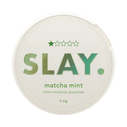 SLAY Matcha Mint 3MG Mini Nicotine Pouches