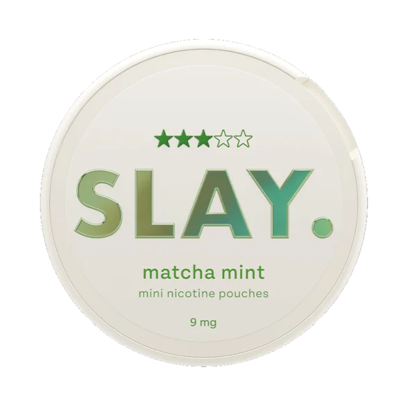SLAY Matcha Mint 9MG Mini Nicotine Pouches