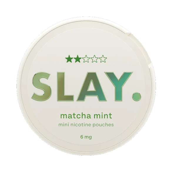 SLAY Matcha Mint 6MG Mini Nicotine Pouches