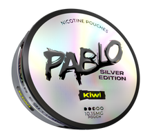 Pablo Silver Kiwi Side View Nicotine Pouches