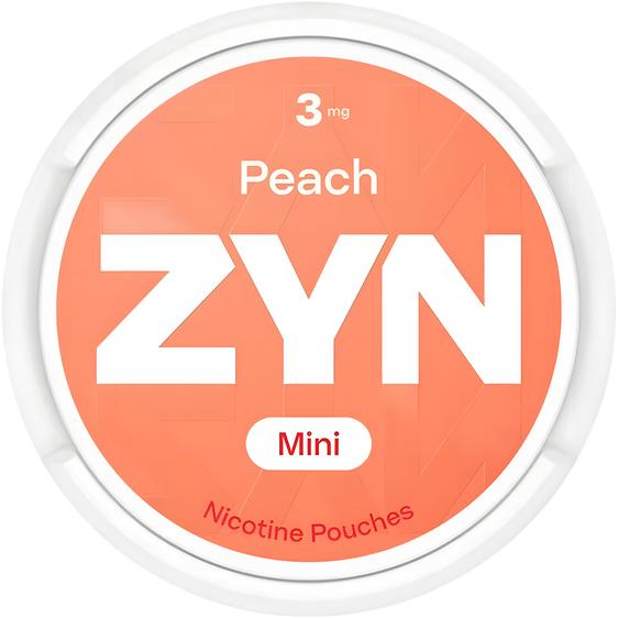 ZYN Peach Mini 3MG Nicotine Pouches