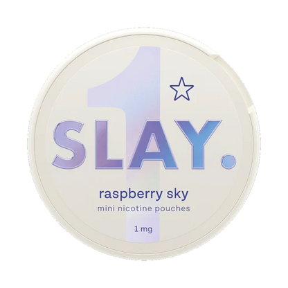 SLAY Raspberry Sky 1MG Mini Nicotine Pouches