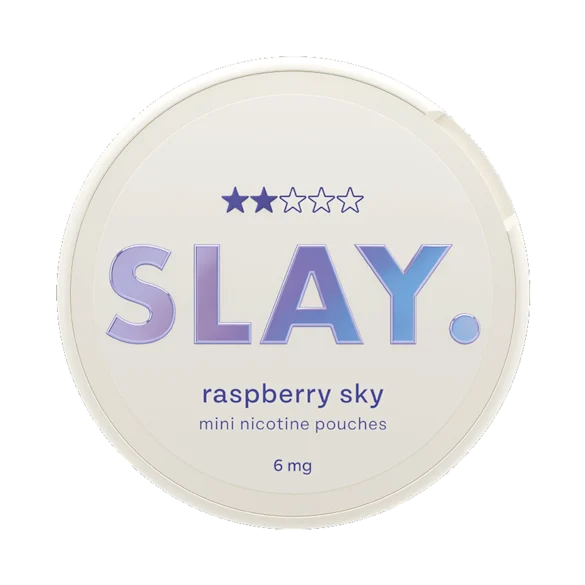 SLAY Raspberry Sky 6MG Mini Nicotine Pouches