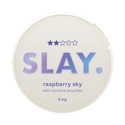 SLAY Raspberry Sky 6MG Mini Nicotine Pouches