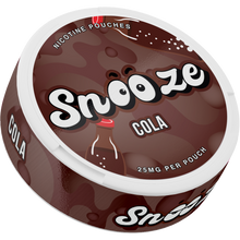 Snooze Cola Side View Nicotine Pouches
