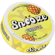 Snooze Pineapple Side View Nicotine Pouches