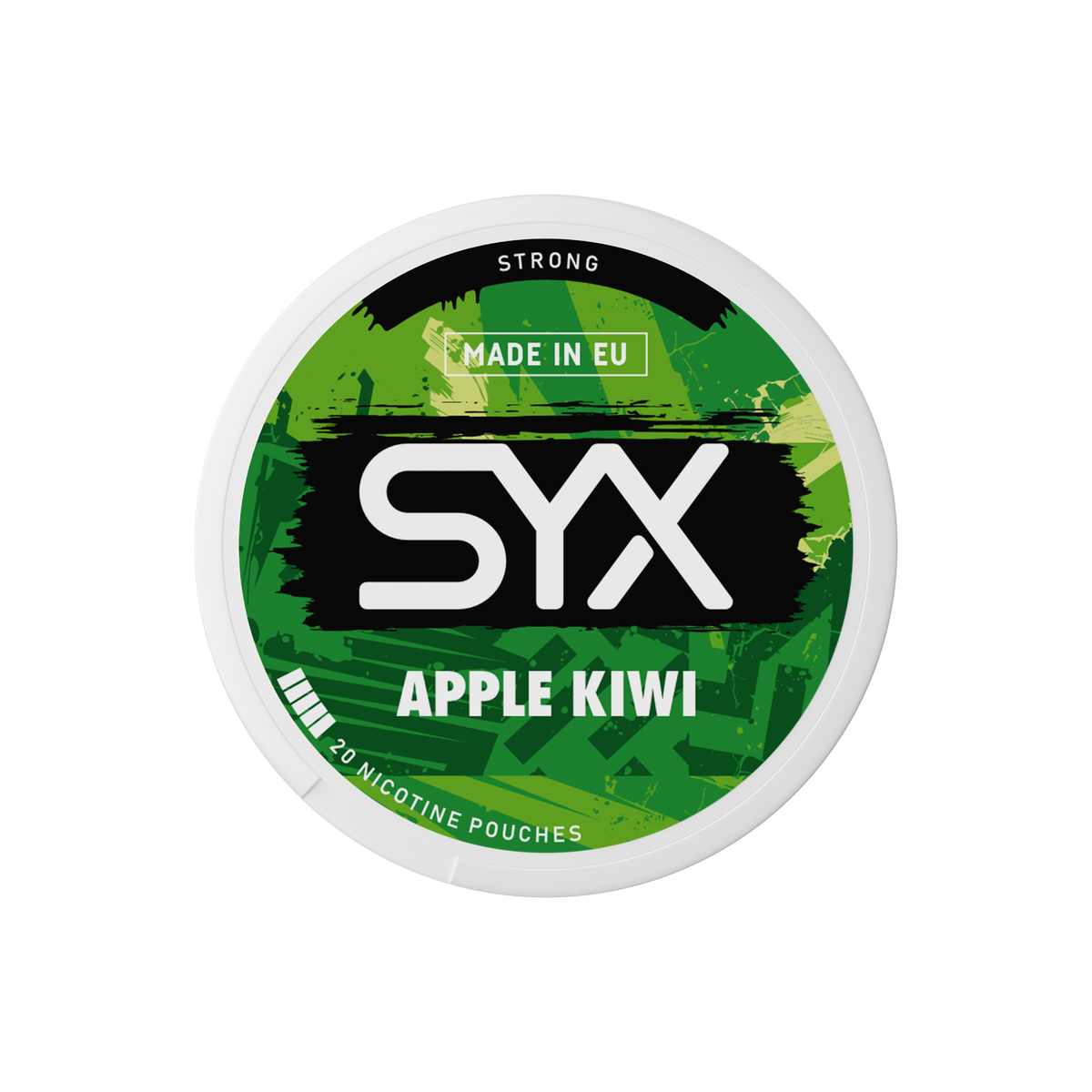 SYX Apple Kiwi Strong 11.5MG Nicotine Pouches