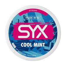 SYX Cool Mint Strong 11.5MG Nicotine Pouches