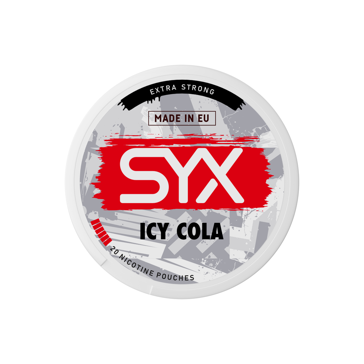 SYX Icy Cola Extra Strong 20MG Nicotine Pouches
