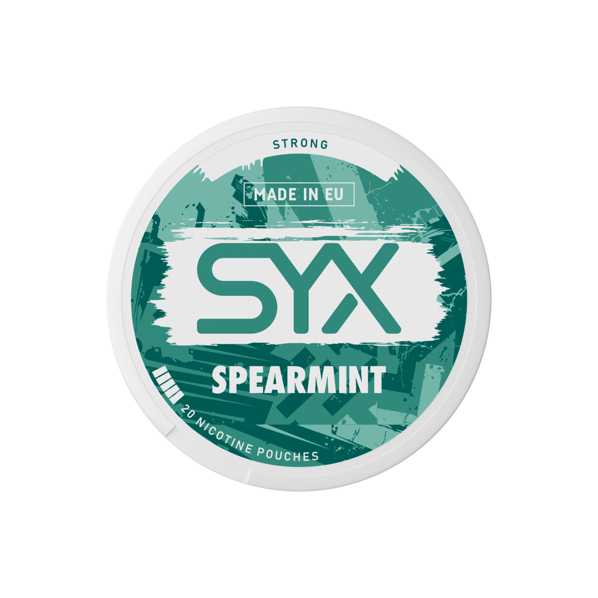 SYX Spearmint Strong 11.5MG Nicotine Pouches