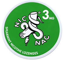 Nic Nac Spearmint 3MG Nicotine Lozenges