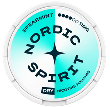 Nordic Spirit Spearmint Dry 11MG Nicotine Pouches
