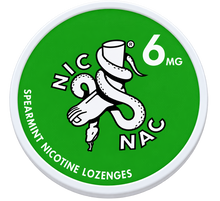 Nic Nac Spearmint 6MG Nicotine Lozenges