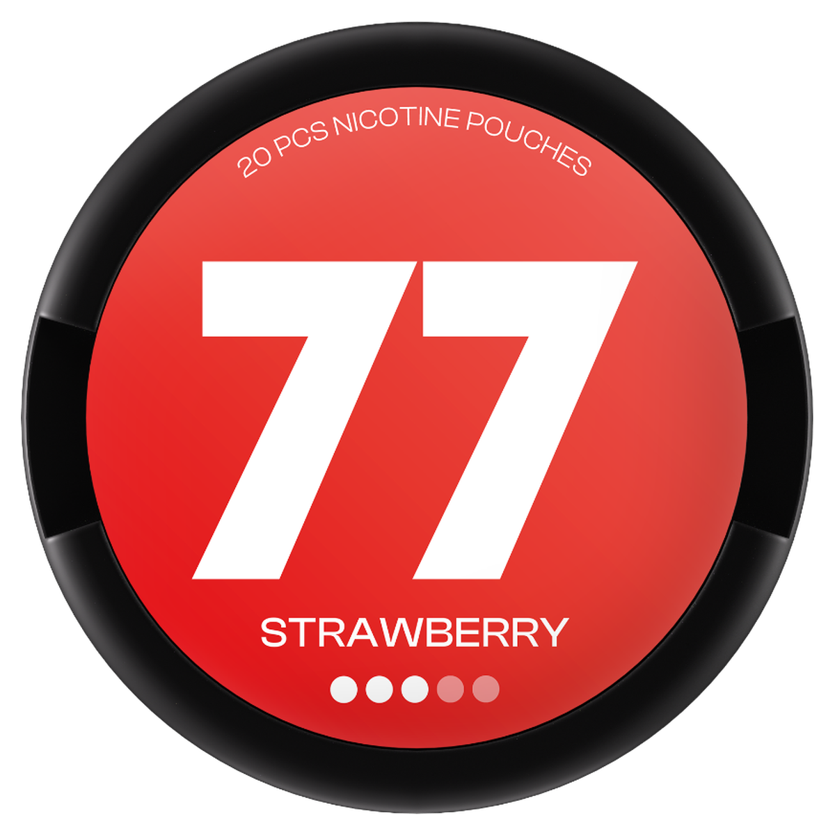 77 Strawberry 10.4MG Nicotine Pouches