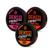 Denssi Energy Top 3 Bundle Caffeine Pouches