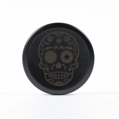 Icetool Leatherface Black Sugar Skull Nicotine Pouches Refill Tin Front View