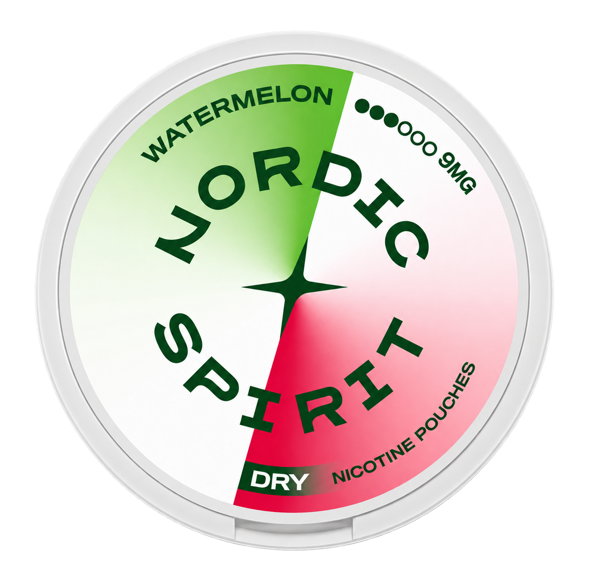 Nordic Spirit Watermelon Dry 9MG Nicotine Pouches