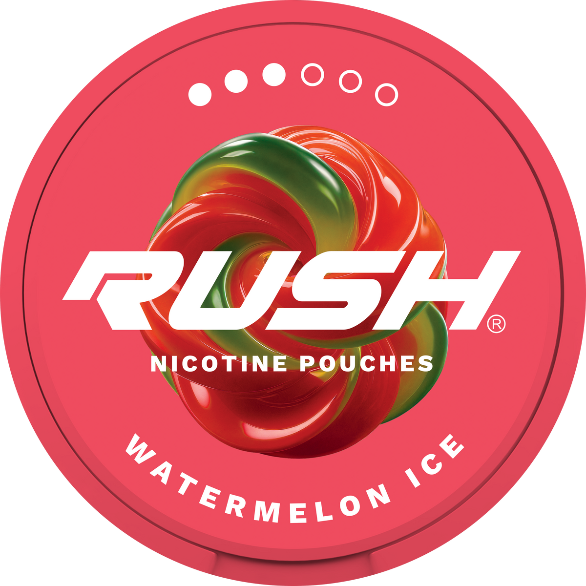RUSH PRO Watermelon Ice 11MG Nicotine Pouches