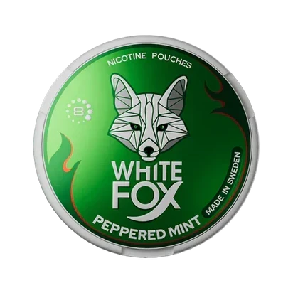 WHITE FOX Peppered Mint 6MG Nicotine Pouches