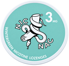 Nic Nac Wintergreen 3MG Nicotine Lozenges