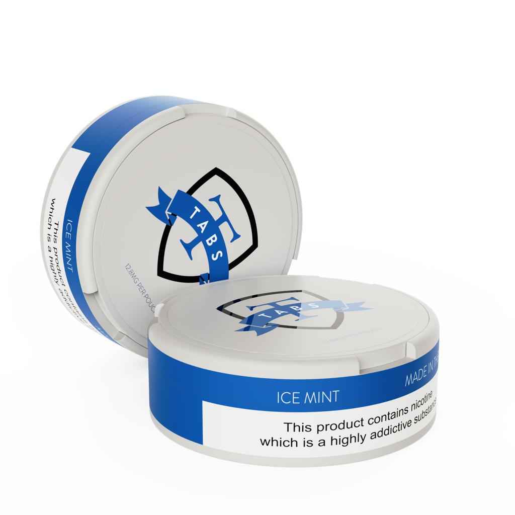 TABS Ice Mint, Nicotine Pouches Tobacco-free snus