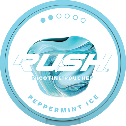 RUSH LIGHT Peppermint Ice 6MG Nicotine Pouches