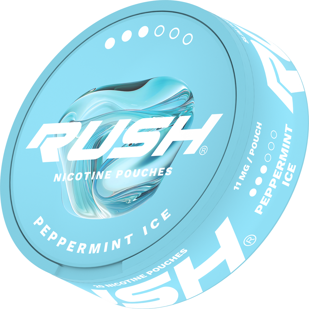 RUSH PRO Peppermint Ice 11MG Nicotine Pouches
