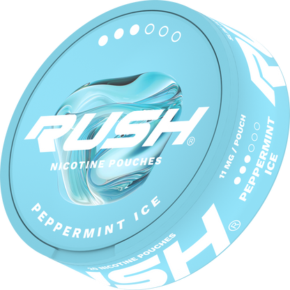 RUSH PRO Peppermint Ice 11MG Nicotine Pouches