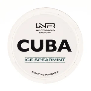 Cuba White Line Ice Spearmint Wholesale Nicotine Pouches