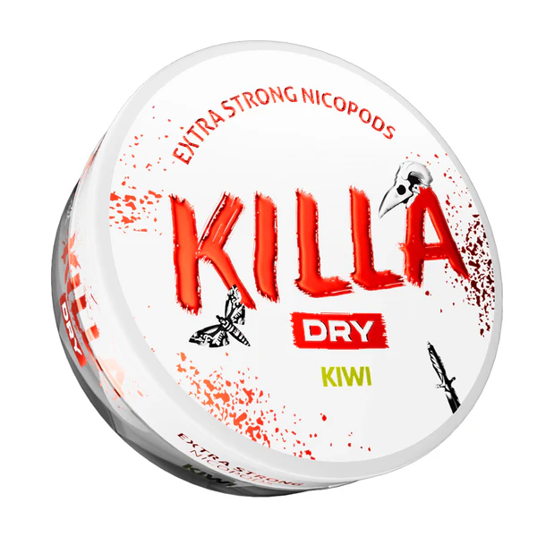 Killa Dry Kiwi Wholesale Nicotine Pouches
