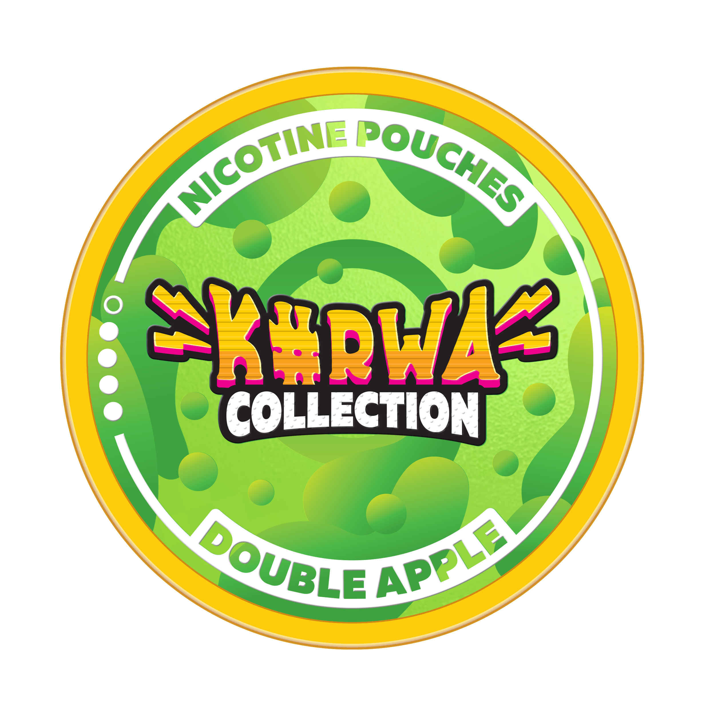 Kurwa Collection Double Apple Wholesale Nicotine Pouches