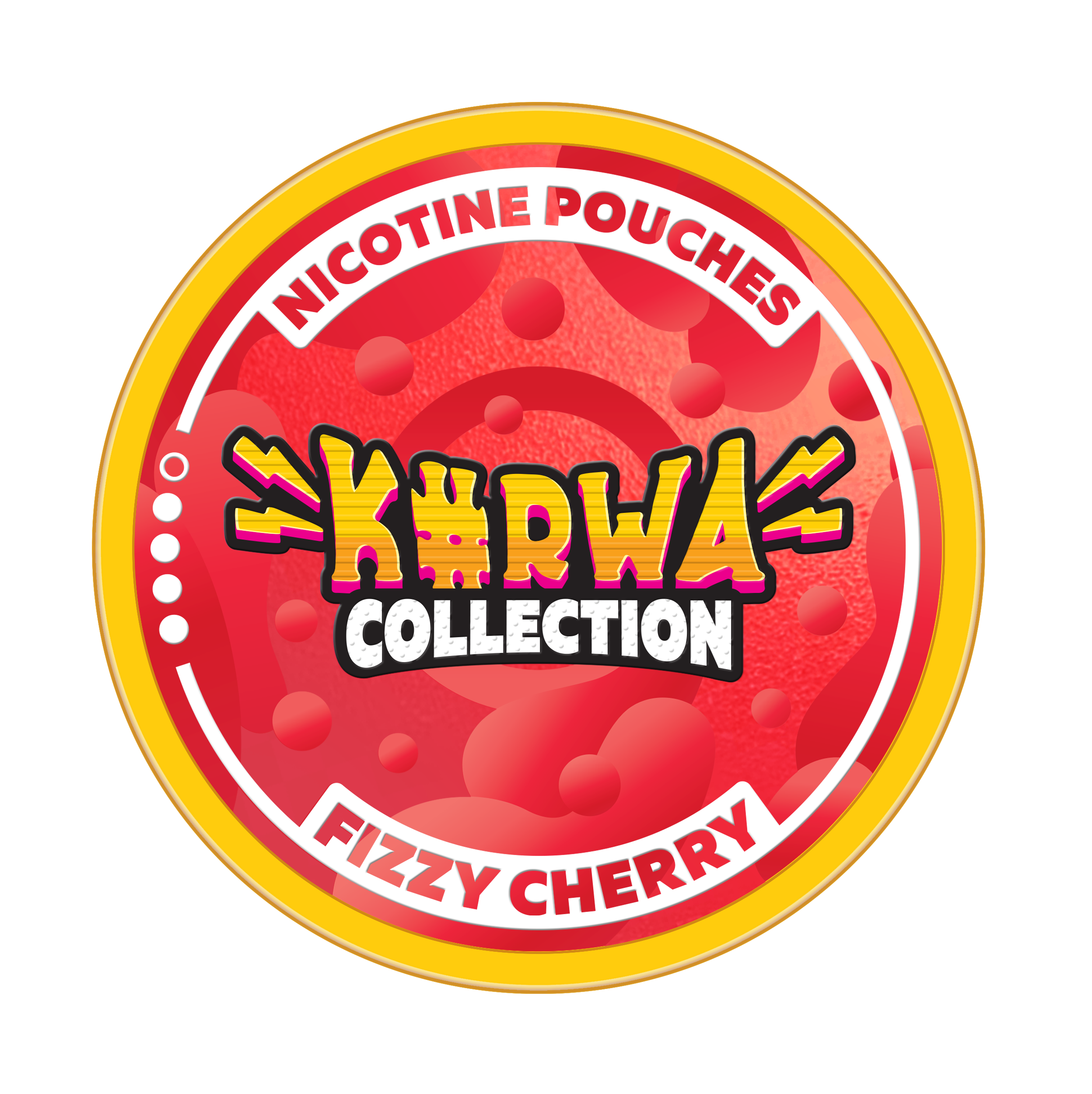 Kurwa Collection Fizzy Cherry Wholesale Nicotine Pouches