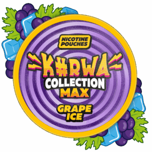 Kurwa Collection Max Grape Ice Wholesale Nicotine Pouches