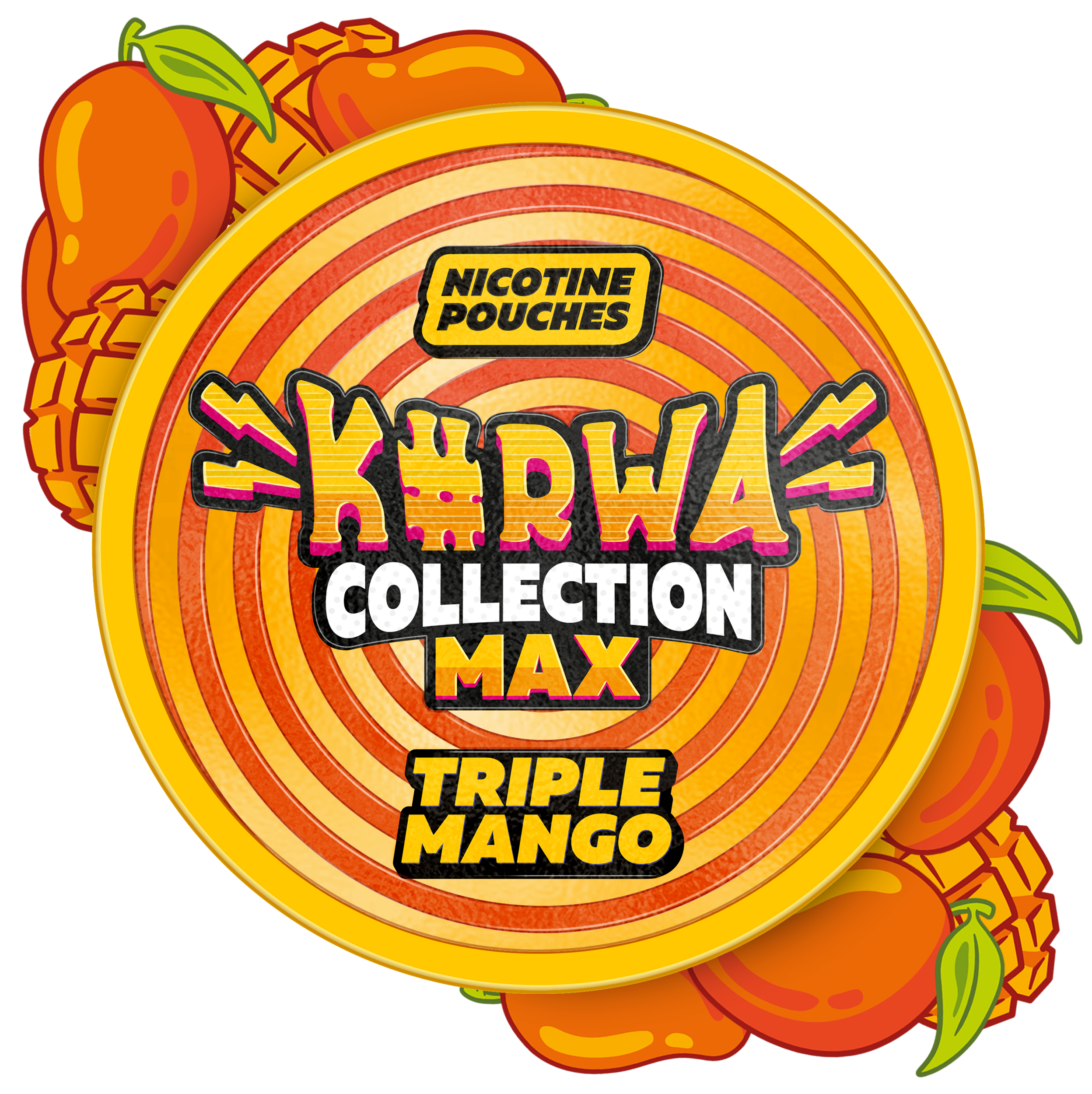 Kurwa Collection Max Triple Mango Wholesale Nicotine Pouches