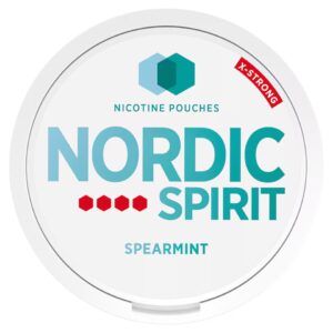 Nordic Spirit Spearmint X-Strong Wholesale Nicotine Pouches
