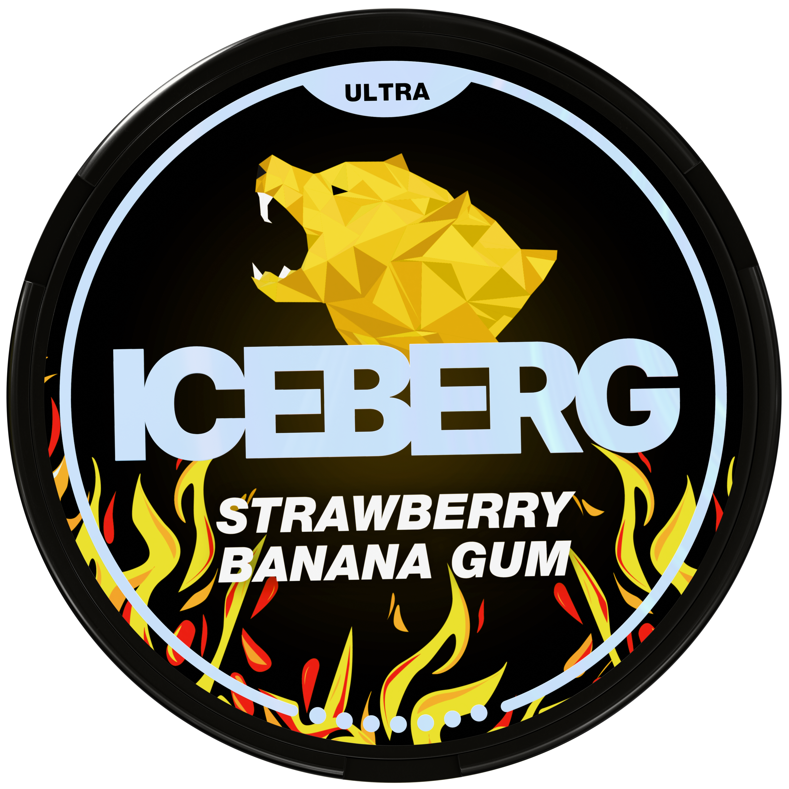 Iceberg Ultra Strawberry Banana Gum Wholesale Nicotine Pouches