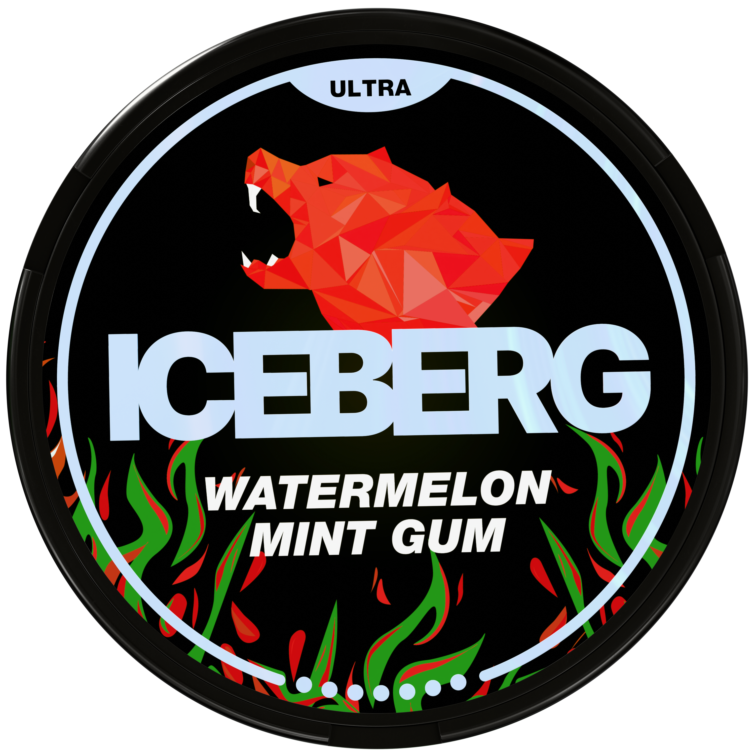 Iceberg Ultra Watermelon Mint Gum Wholesale Nicotine Pouches