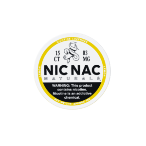 Nic Nac Lemon Wholesale Nicotine Lozenges