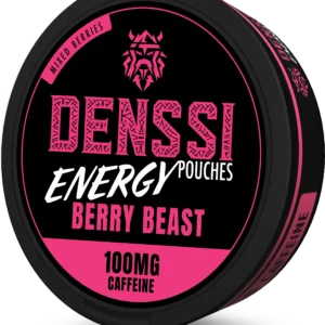 Denssi Energy Berry Beast Wholesale Caffeine Pouches